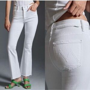 FRAT RATE $40!!! MOTHER Denim The Weekender Fray Stayin’ Alive - Size:25
